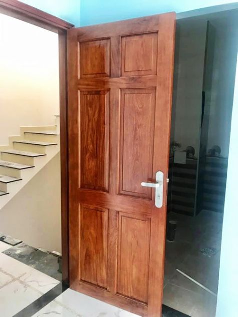 Cửa gỗ phòng 1 cánh mẫu CG08