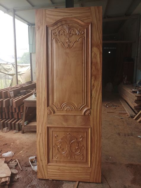 Cửa gỗ tự nhiên mẫu CG49