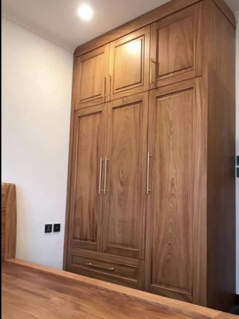 Tủ quần áo gỗ gõ đỏ TAGDX35