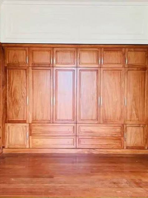Tủ quần áo gỗ gõ đỏ và xoan đào TAGDX14