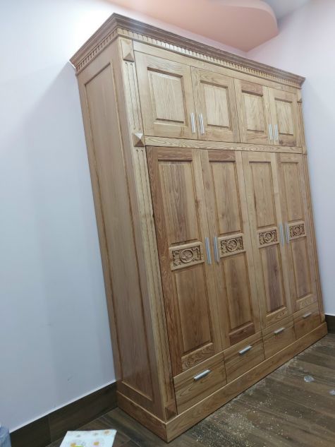 Tủ quần áo gỗ sồi TAS59
