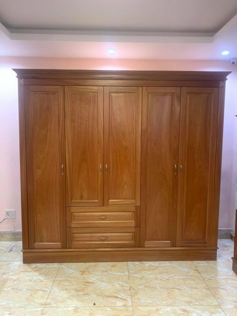 Tủ quần áo gỗ xoan đào TAXD04