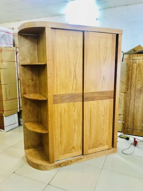 Tủ quần áo gỗ sồi TAS57
