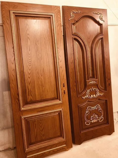 Cửa gỗ tự nhiên đẹp mẫu CG30