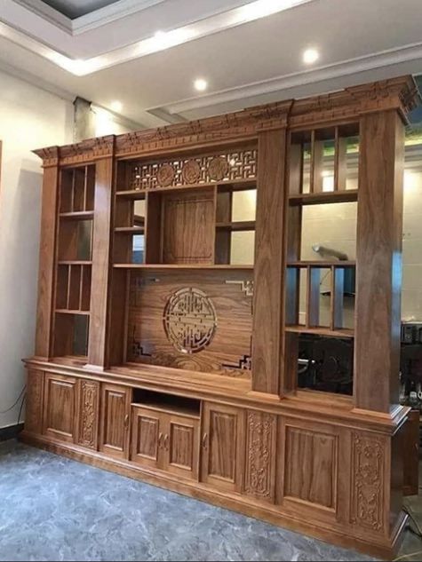 Kệ bếp gỗ tự nhiên mẫu BG04