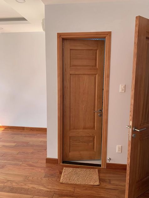 Cửa gỗ 1 cánh mẫu CG26