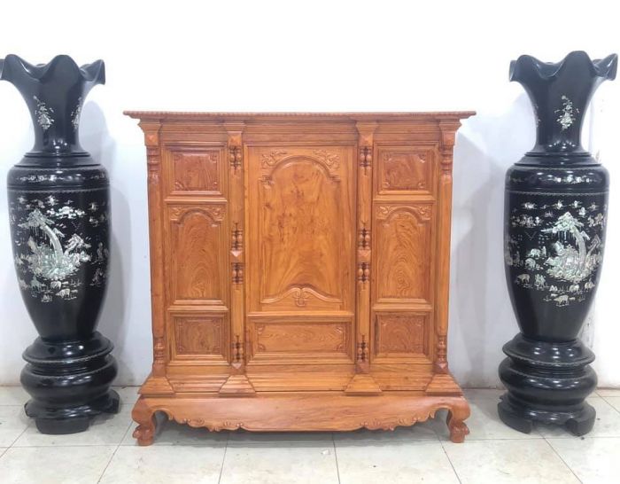 Mẫu tủ thờ gia tiên đẹp đa dạng kích thước tư vấn Hotline: 0908 088 004 (Mr.Được)